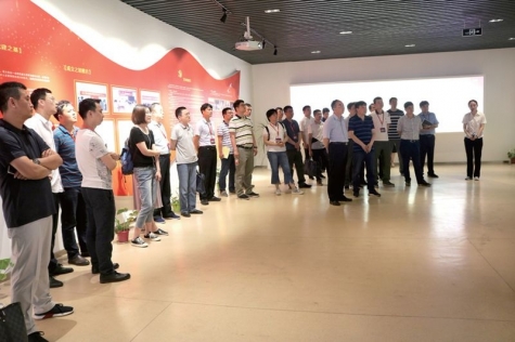 中国烟草总公司合肥设计院党组来云顶国际集团交流党建工作